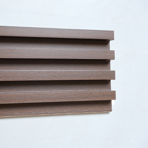 Trong nhà WPC Gỗ nhựa composite tường ốp 3D gỗ Panel tường giá bán buôn - Product Image 4