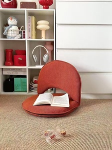 Fauteuil de sol moderne, siège lounge rembourré, canapé de sol côtelé, mobilier d'assise tapissé pour salon - Product Image 2