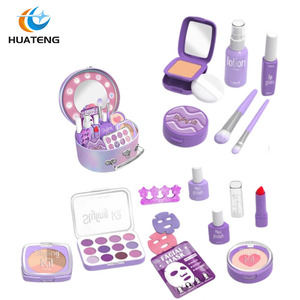 HT 598110 Girl Simulation <strong>Makeup</strong> Toy Pretend Play <strong>Makeup</strong> Dressing <strong>Set</strong> Toy Plastic Beauty <strong>Princess</strong> Pretend Role Play Dress-up Toy - Product Image 1