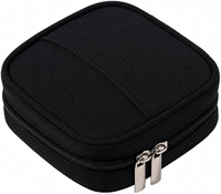Petite sacoche de voyage pour câbles de chargeur, batterie externe, accessoires électroniques, étui de rangement portable, sac de transport