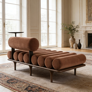 Minimalist Tubular Modular with Metal Base for Stylish Modern <strong>Living</strong> Spaces - Product Image 3
