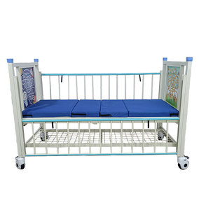 Lit d'hôpital pédiatrique LH pour hôpitaux et cliniques, 2 fonctions, certifié ISO13485 - Product Image 1
