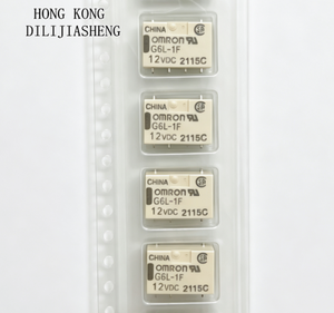รีเลย์ของแท้ใหม่เอี่ยม G6L-1F, 1P-5VDC 12VDC 24VDC DC3V TR, 4 ขา 1A - Product Image 1