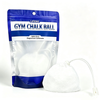Accessoires de sport : Boule de craie réutilisable pour la gym, 100 % carbonate de magnésium, améliore l'adhérence, boule de craie pour mains sèches, pour l'escalade en extérieur