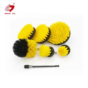 Cleaning Brush Carpet 7pcs Drill Power Scrubber Brush with Extended Rod Attachment Cleaning Brush Set