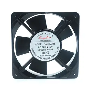 12025 12v 24v 120 x 120 x 25mm מיסב שרוול dc מאוורר קירור ללא מברשות 120mm למאוורר מחשב