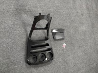 Panneau de commande central personnalisé en fibre de carbone argentée de haute qualité pour Mercedes Benz W205 C43 C300 C250 C63S AMG