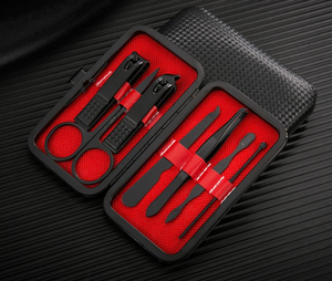 Kit de Belleza Portátil de 7 Piezas, Set de Cortaúñas de Calidad, Set de Manicura de Cuero - Product Image 4