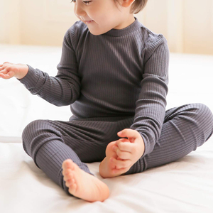 Ensembles de vêtements personnalisés en coton pour filles, vêtements de détente pour petites filles, ensemble t-shirt à manches longues et pantalon, deux pièces pour enfants - Product Image 4