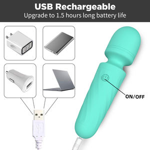 YLove <span class=keywords><strong>Mini</strong></span> USB ricaricabile <span class=keywords><strong>AV</strong></span> vibratore proiettile G-Spot clitoride bacchetta prezzo all'ingrosso per le donne - Product Image 2