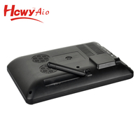 TV Mini portabel TV 12 Volt, baterai Digital DVB-T2 TV baterai 1500mah bawaan