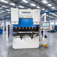 Prensa Plegadora CNC Genuo con Controlador Propio, Máquina de Doblado de Chapa Metálica Programable de Alta Precisión