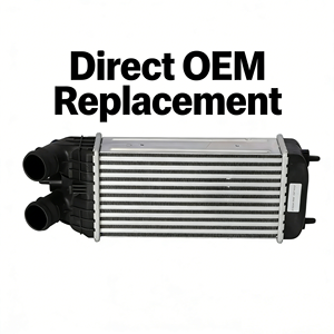 <span class=keywords><strong>Intercooler</strong></span> 0384.N8 pour Peugeot 207 <span class=keywords><strong>308</strong></span> 2008 1.6 THP RCZ - Référence croisée 96594 / PE4361 / 30460 - Product Image 1