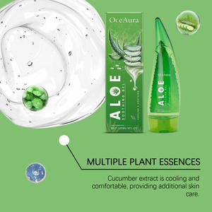 Gel de Aloe Vera puro y genuino de gran oferta para el cuidado integral de la piel, Gel de Aloe Vera para aliviar las quemaduras solares - Product Image 4