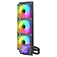 Refroidisseur d'eau pour CPU J360-I avec écran d'affichage, système de refroidissement par eau pour PC, radiateur d'eau pour CPU, radiateur liquide pour CPU, refroidissement par eau pour CPU