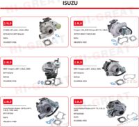 Turbocharger TD04HL15G 49189-00550 89714-47060 89714-47061 untuk Isuzu Marine JCB 4BD1 4BG1