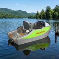 Mini kart électrique portable, bateau à batterie lithium, bateau de course aquatique pour adultes, sport nautique