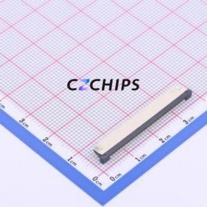 FPC-1.0AS-30PWBH25 FFC/FPC Connector SMD,P=1mm Connector Drawer Type Top Contact 30P 1mm - Product Image 1