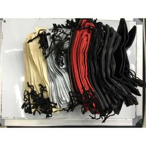 Sac rectangulaire en microfibre pour lunettes, étui de rangement étanche de 8 à 8,9 pouces pour lunettes de soleil et lunettes, couleur unie, été 2021 - Product Image 4