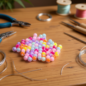 Perle di Imitazione Ilan da 8mm, 18g, per Creazione di Gioielli Artigianali - Product Image 2