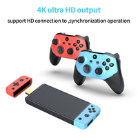 Console de jeu vidéo portable M66 avec 2 manettes de jeu, joystick, 4K HD, rétro-gaming, TV Stick Box Player pour enfants, cadeaux de Noël
