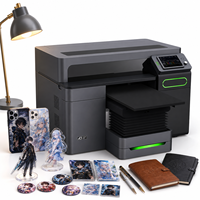 Imprimante UV compacte A3 3050 pour la conception de cartes, l'impression d'étiquettes de bouteilles et de gobelets, séchage UV LED 720x1440 dpi