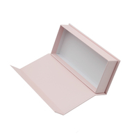 Cajas de Cartón con Forma de Libro y Tapa Magnética, Cajas de Regalo Ecológicas para Cosméticos, Forradas con Esponja y Papel Recubierto