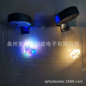 Solar Garden <b>Light</b> <b>Led</b> Clip With Solar Panel For Outdoor Decoration Fence Garden Use - Product Image 4