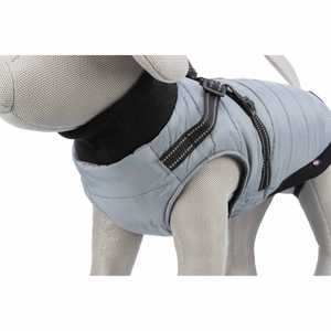 Pontis Coat with <b>Harness</b> Size M 45 cm Grey Pet <b>Harness</b> - Product Image 4