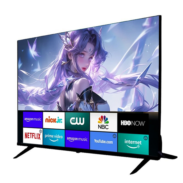 OEM Customizable 85-Inch Android Smart LED TV 4K Television with 24 32" 40 43 50 55  65 70 75 85 100 110 Inches Normal TV