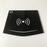 Verre trempé de sécurité de haute qualité pour panneau de serrure intelligente, impression sérigraphique personnalisée, impression numérique sur verre