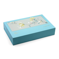 Boîte d'emballage cadeau de luxe en carton pour gâteaux de lune avec logo personnalisé