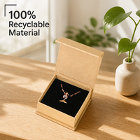 Boîte d'emballage de bijoux de luxe à marque privée, logo personnalisé, boîte cadeau rigide en carton de 1200g avec couvercle rabattable, fabricant OEM ODM, faible MOQ