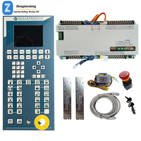 Controlador Techmation A62 A63 + Pantalla de 5.7 Pulgadas, Conjunto Completo, Sistema de Control PLC para Máquina de Moldeo por Inyección Haitian