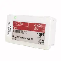 SUNY electronic shelf label 2.1 inch digital esl price tags for store