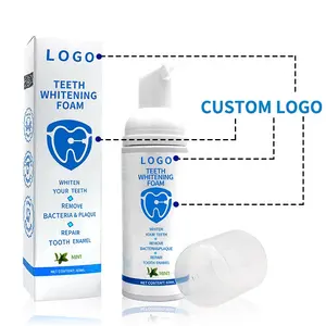 Whitening Foam Toothpaste Teeth Whitening Tooth Mousse Cleaning Private Label Foam Toothpaste