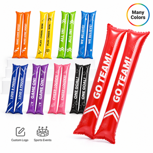 Bâtons gonflables personnalisés imprimés en couleur, Thundersticks pour l'interaction en stade, articles promotionnels pour événements sportifs - Product Image 1
