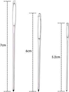 <span class=keywords><strong>Aiguilles</strong></span> émoussées à gros œil, <span class=keywords><strong>aiguilles</strong></span> à tricoter pour fil, <span class=keywords><strong>en</strong></span> acier inoxydable, bouteille <span class=keywords><strong>en</strong></span> <span class=keywords><strong>plastique</strong></span>, aiguille à coudre, ensemble d'outils 500, <span class=keywords><strong>9</strong></span> pièces - Product Image 3