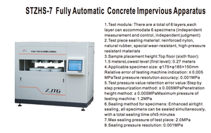 STZHS-7 testeur étanche de béton entièrement automatique avancé pour une utilisation en laboratoire et sur le terrain - Product Image 2
