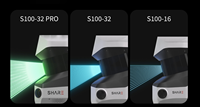 SHARE SLAM S100-16/S100-32/S100-32PRO Scanner LiDAR 3D professionnel longue portée 300m OEM Garantie 1 an pour la construction