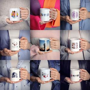 Taza de Cerámica Blanca AA para Sublimación, 11 oz, Personalizable con Logotipo, Venta al Por Mayor de Fábrica - Product Image 4