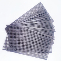 Écran perforé, panneau en acier inoxydable perforé, plaque en aluminium, plaque perforée, maille métallique ronde, grille de haut-parleur