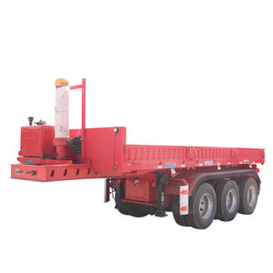 Nouveau camion <span class=keywords><strong>semi</strong></span>-<span class=keywords><strong>remorque</strong></span> arrière à benne basculante à 3 4 essieux 50 tonnes <span class=keywords><strong>remorque</strong></span> de camion à benne basculante arrière avec bâche - Product Image 6