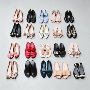 Sandalias Planas para Mujer, Zapatos Planos Tipo Bailarina con Punta Cerrada y Lazo - Product Image 5