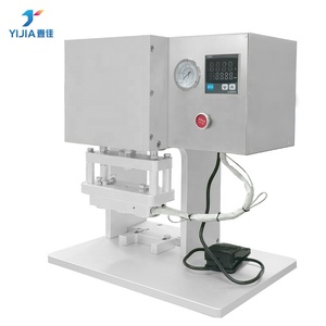 Máquina de Selagem de Cápsulas de Café e Tubos de Bebidas Semi-Automática Pneumática Máquina de Selagem de Tubos de Teste com Folha de Alumínio - Product Image 3