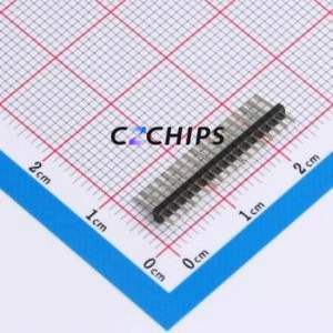 BX-PZ1.27-1-18PZZ Pin Header Through hole Component (THT),P=1.27mm Connector 1x18P 1.27mm Pin Header Through Hole - Product Image 2
