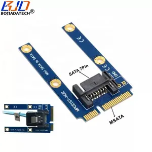 Interface MSATA vers SATA 7Pin Connecteur Adaptateur Riser Card pour Disque Dur