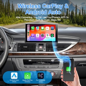 Navihua 9Inch Car Android Screen <b>Auto</b> Radio Carplay GPS Player Navigation for Audi A6 A7 C7 2012-2018 OEM Style - Product Image 3