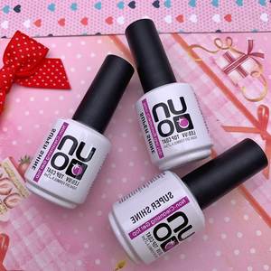 Venta al por mayor: Esmalte de <span class=keywords><strong>uñas</strong></span> en gel líquido Super Shine Top Coat 15ML <span class=keywords><strong>con</strong></span> logo, gel UV LED para <span class=keywords><strong>uñas</strong></span>, capa base de goma transparente - Product Image 5