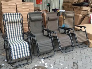 Sedia da pisolino da campeggio reclinabile regolabile da spiaggia per pausa <span class=keywords><strong>pranzo</strong></span> all'aperto sedia a sdraio pieghevole zaino sedie da spiaggia - Product Image 3